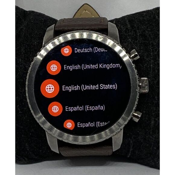 Fossil Gen 3 Authentic Genuine Smart Watch Custom Band FTW4001 LT162 - Picture 3 of 12